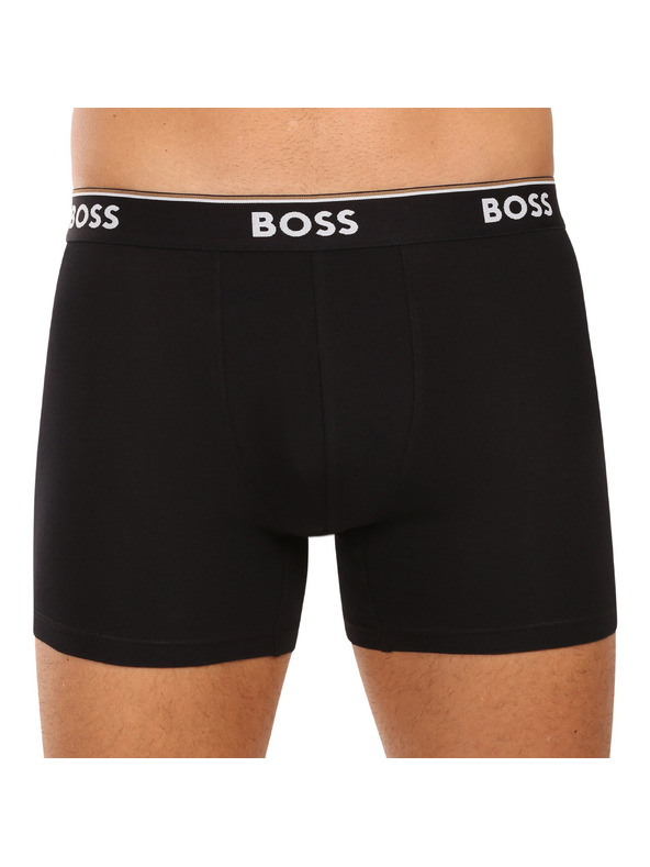 BOSS Komplet od tri - muške bokserice BOSS crne