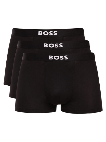 BOSS Komplet od tri - muške bokserice BOSS crne