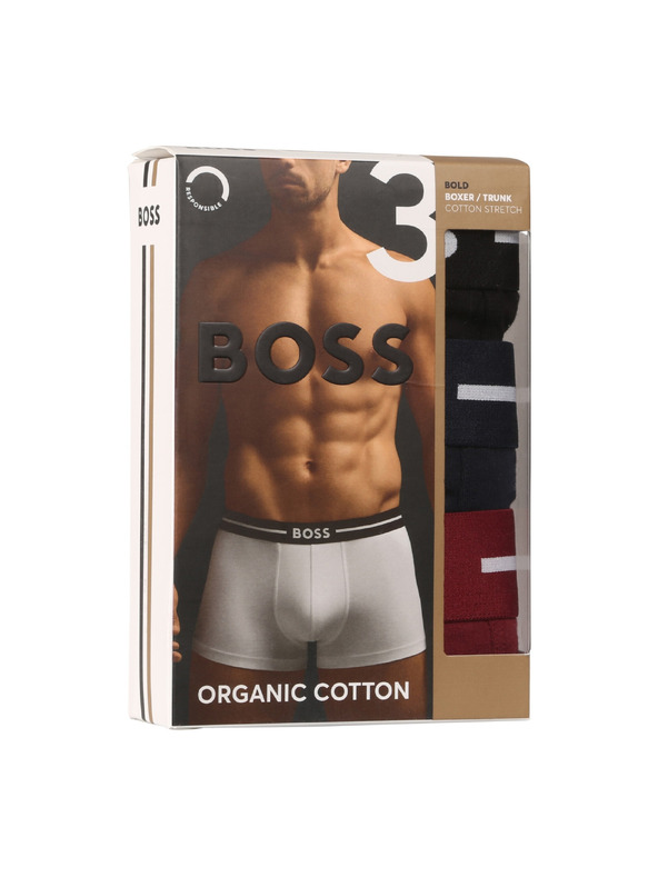 BOSS Komplet od tri - muške bokserice BOSS višebojne