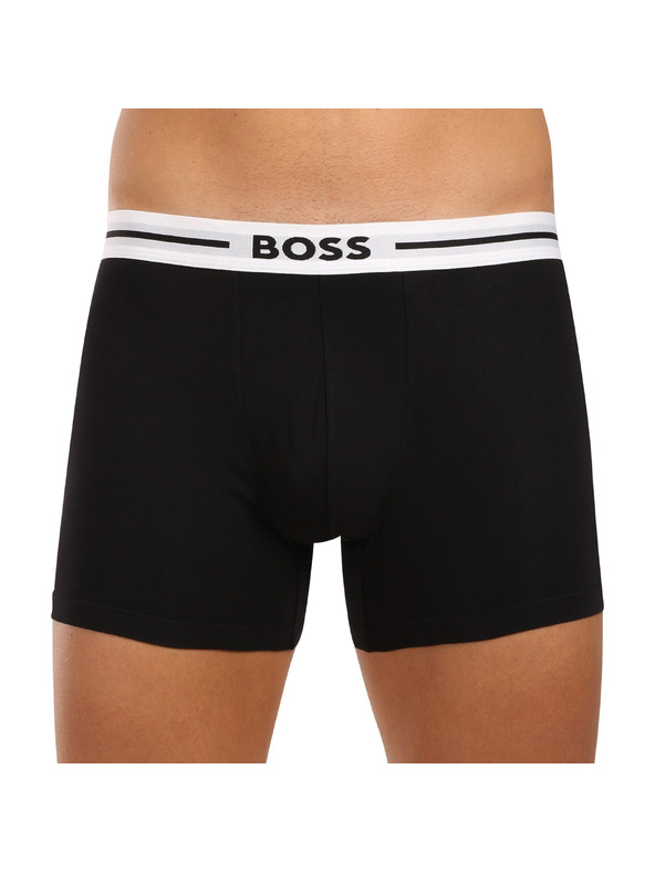 BOSS Komplet od tri - muške bokserice BOSS crne