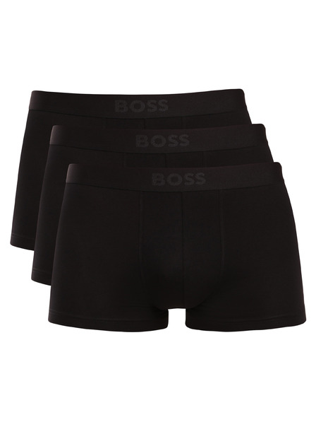 BOSS Komplet od tri - muške bokserice BOSS crne