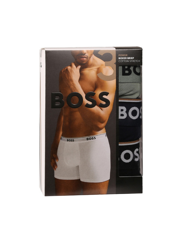 BOSS Komplet od tri - muške bokserice BOSS višebojne
