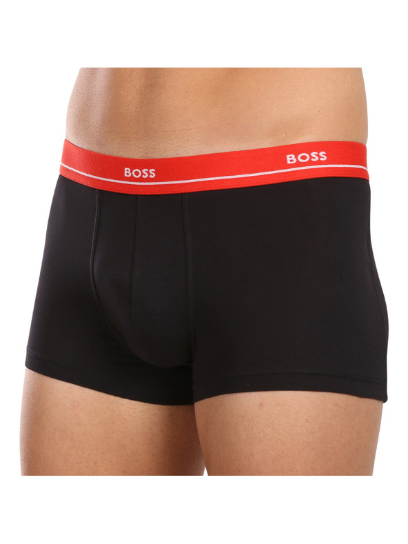 BOSS Komplet od pet - muške bokserice BOSS crne