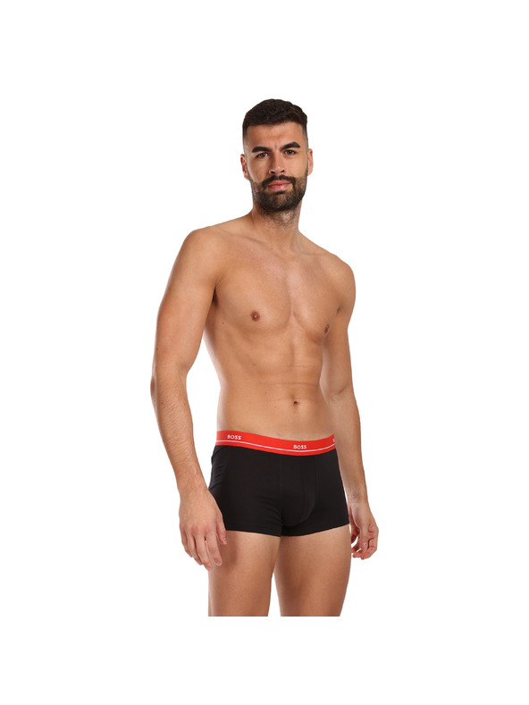 BOSS Komplet od pet - muške bokserice BOSS crne