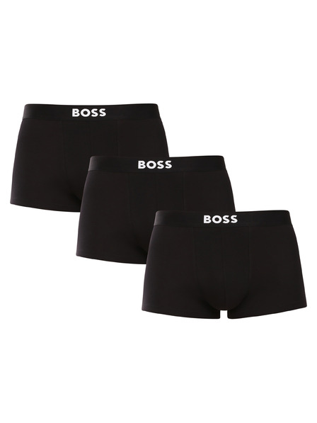 BOSS Komplet od tri - muške bokserice BOSS crne