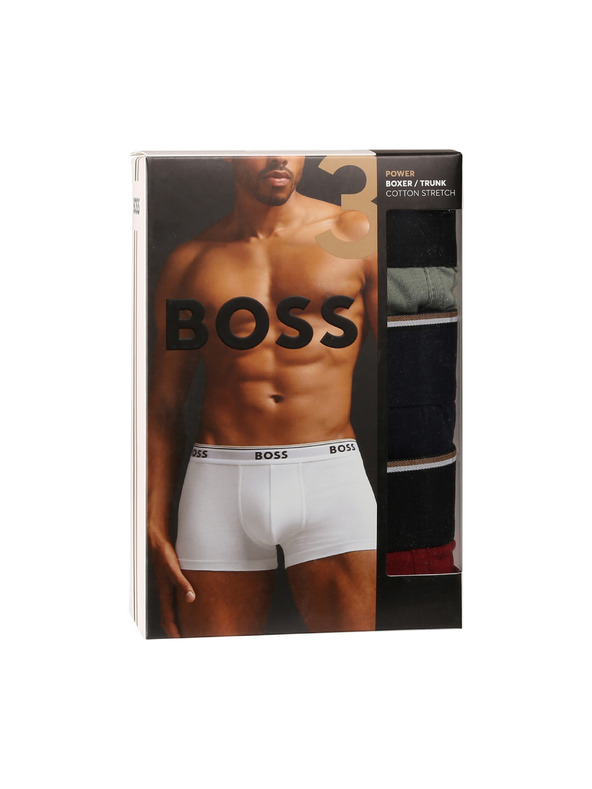 BOSS Komplet od tri - muške bokserice BOSS višebojne