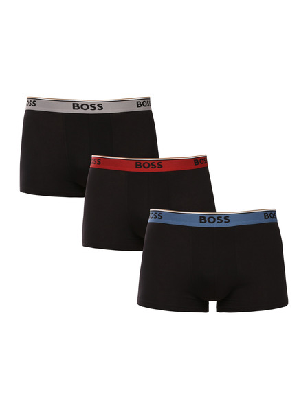 BOSS Komplet od tri - muške bokserice BOSS crne