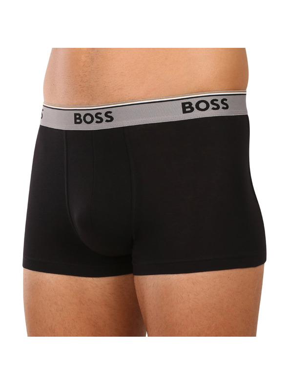 BOSS Komplet od tri - muške bokserice BOSS crne