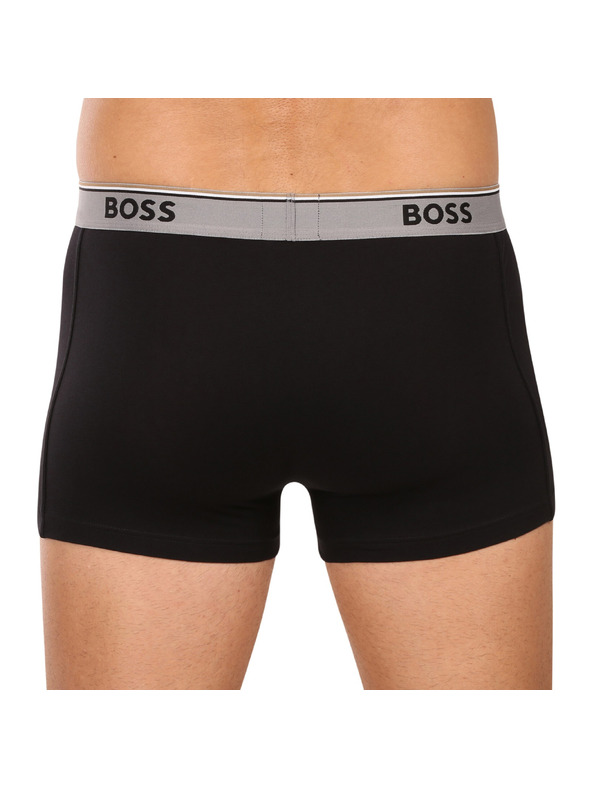 BOSS Komplet od tri - muške bokserice BOSS crne