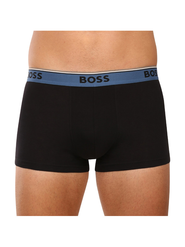 BOSS Komplet od tri - muške bokserice BOSS crne