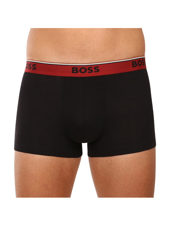 BOSS Komplet od tri - muške bokserice BOSS crne