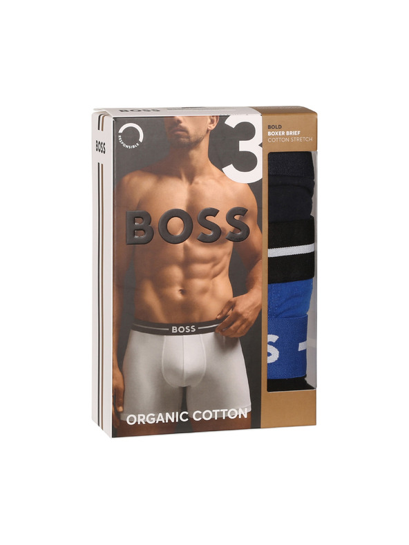 BOSS Komplet od tri - muške bokserice BOSS višebojne