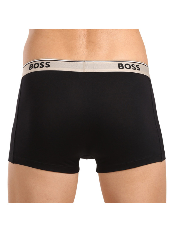 BOSS Komplet od tri - muške bokserice BOSS crne