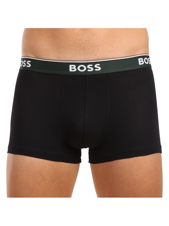 BOSS Komplet od tri - muške bokserice BOSS crne