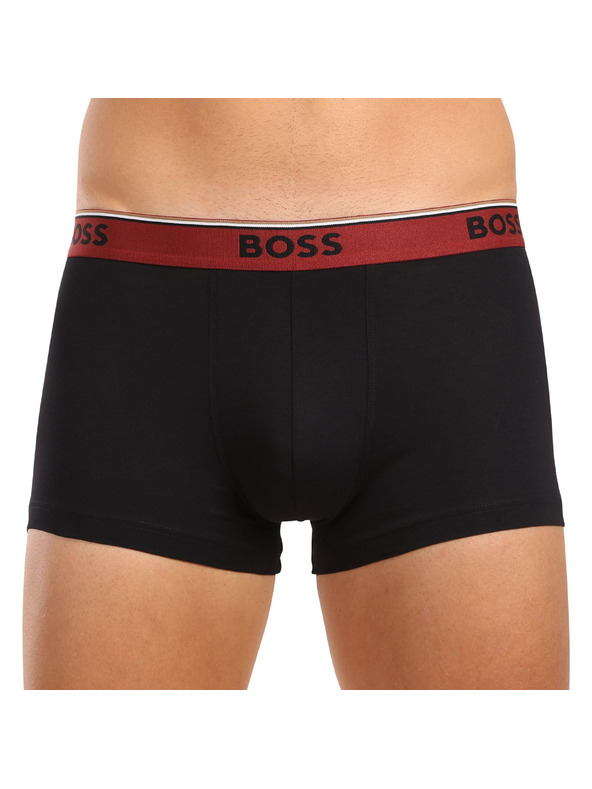 BOSS Komplet od tri - muške bokserice BOSS crne