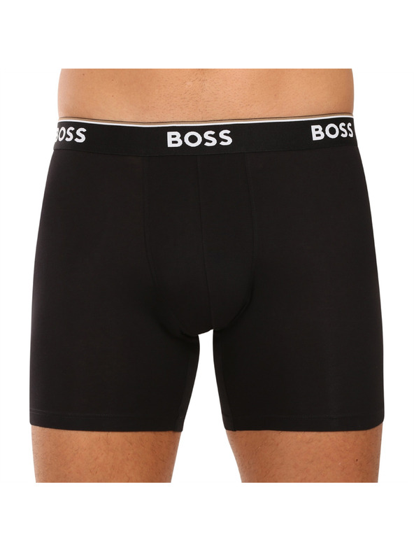 BOSS Komplet od tri - muške bokserice BOSS crne