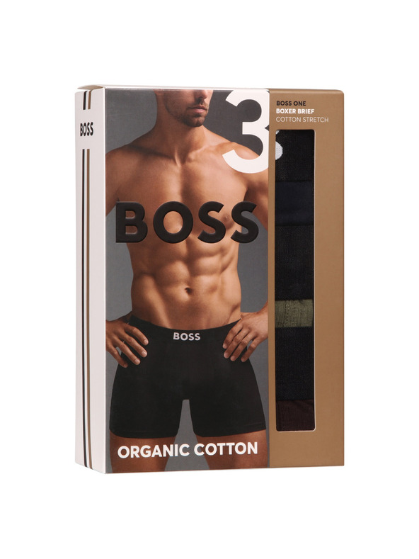 BOSS Komplet od tri - muške bokserice BOSS višebojne