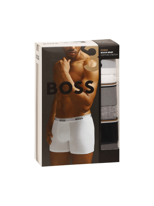 BOSS Komplet od tri - muške bokserice BOSS višebojne