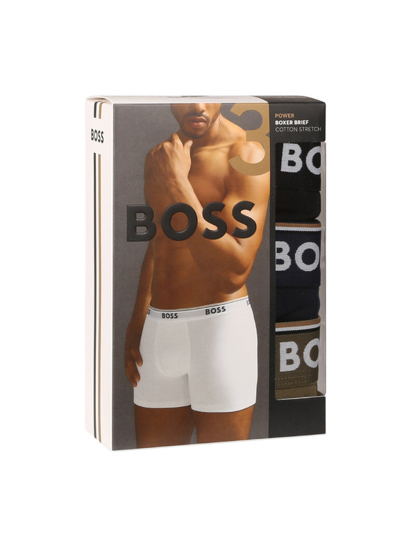 BOSS Komplet od tri - muške bokserice BOSS višebojne