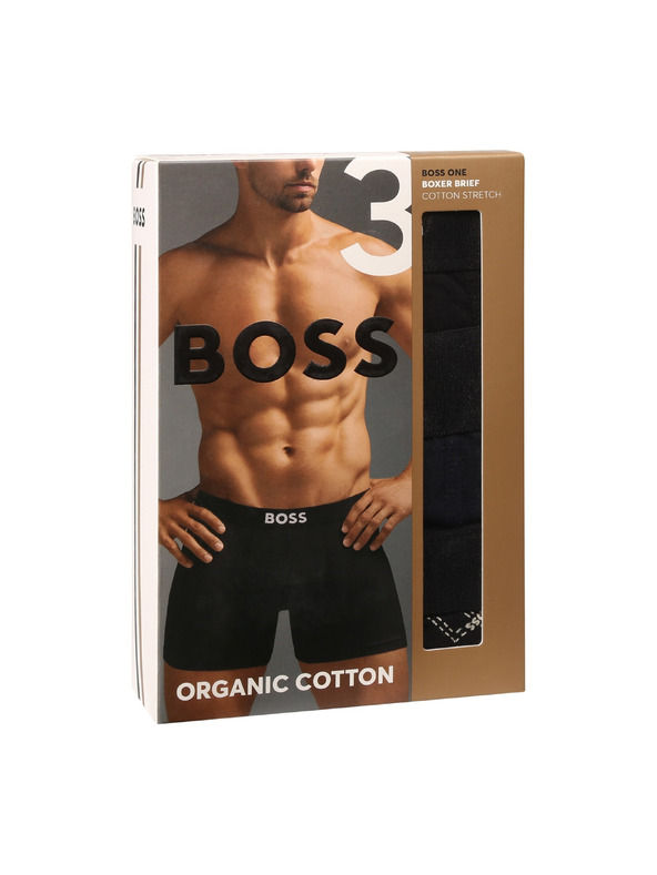 BOSS Komplet od tri - muške bokserice BOSS višebojne