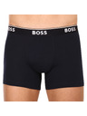 BOSS Komplet od tri - muške bokserice BOSS tamno plave