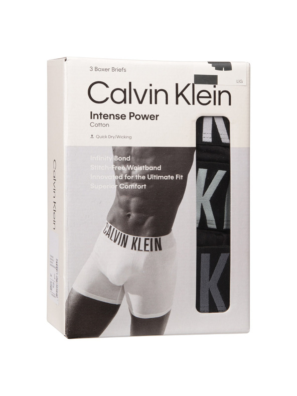 Calvin Klein Komplet od tri - muške bokserice Calvin Klein crne