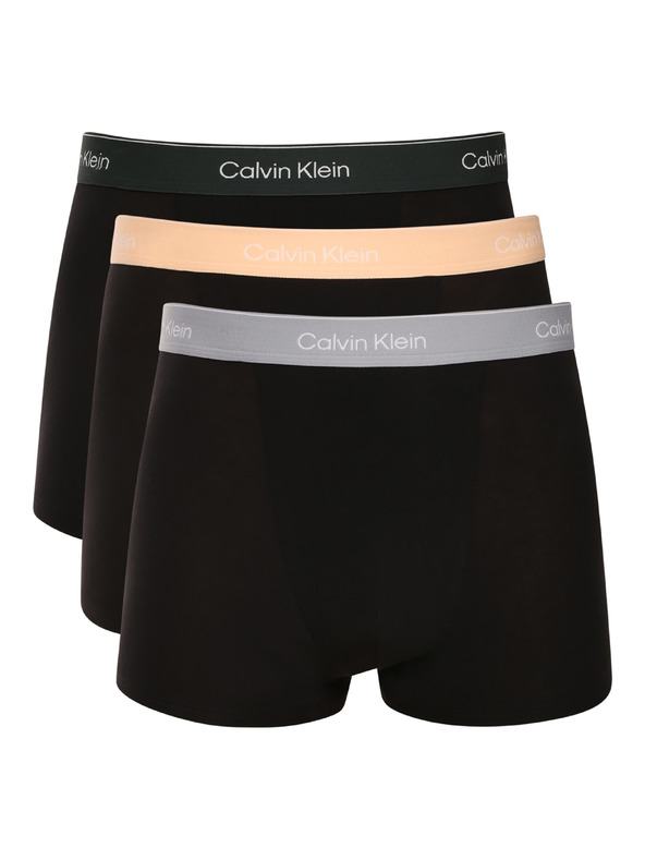 Calvin Klein Komplet od tri - muške bokserice Calvin Klein crne