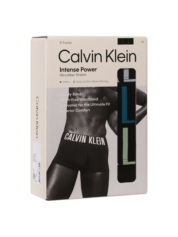Calvin Klein Komplet od tri - muške bokserice Calvin Klein crne