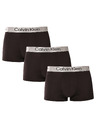 Calvin Klein Komplet od tri - muške bokserice Calvin Klein crne