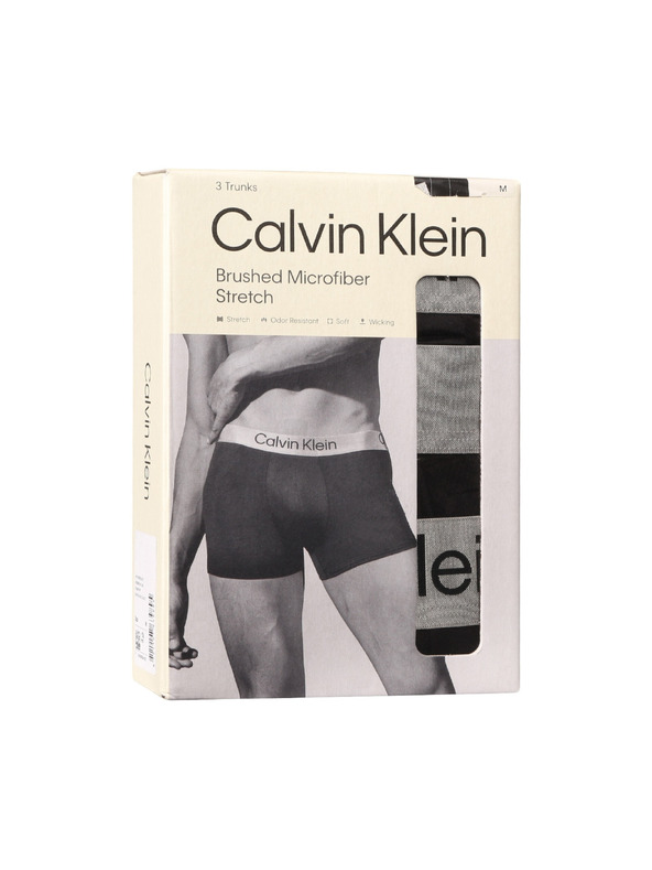 Calvin Klein Komplet od tri - muške bokserice Calvin Klein crne