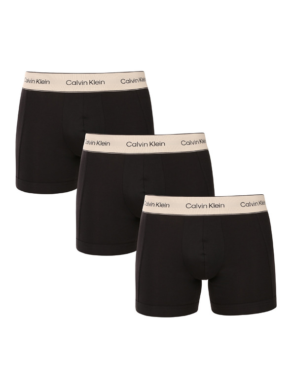 Calvin Klein Komplet od tri - muške bokserice Calvin Klein crne