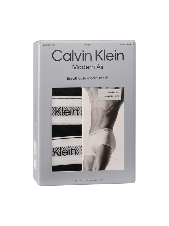 Calvin Klein Komplet od tri - muške bokserice Calvin Klein crne
