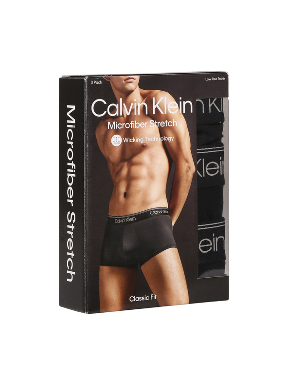 Calvin Klein Komplet od tri - muške bokserice Calvin Klein crne