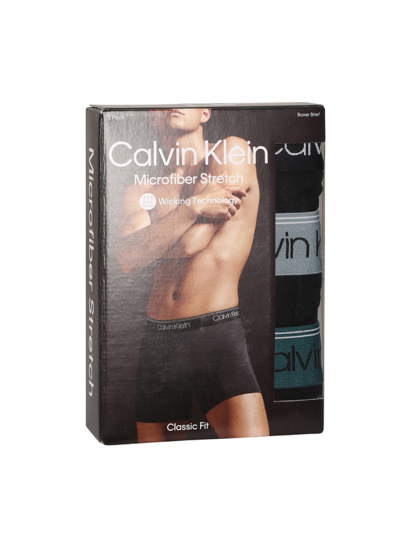 Calvin Klein Komplet od tri - muške bokserice Calvin Klein crne