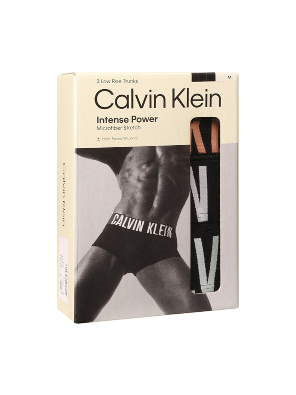 Calvin Klein Komplet od tri - muške bokserice Calvin Klein crne