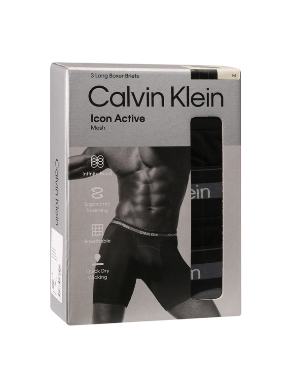 Calvin Klein Komplet od tri - muške bokserice Calvin Klein crne
