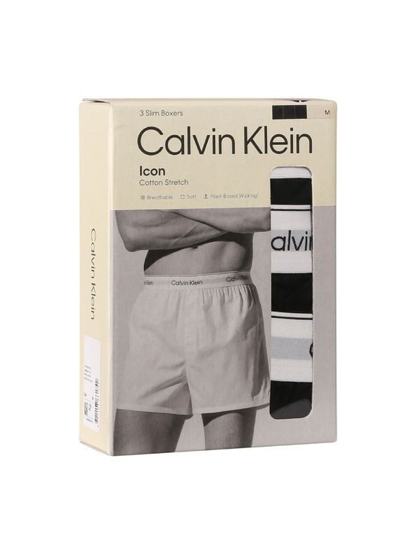 Calvin Klein Paket od tri - muške bokseroni Calvin Klein crni