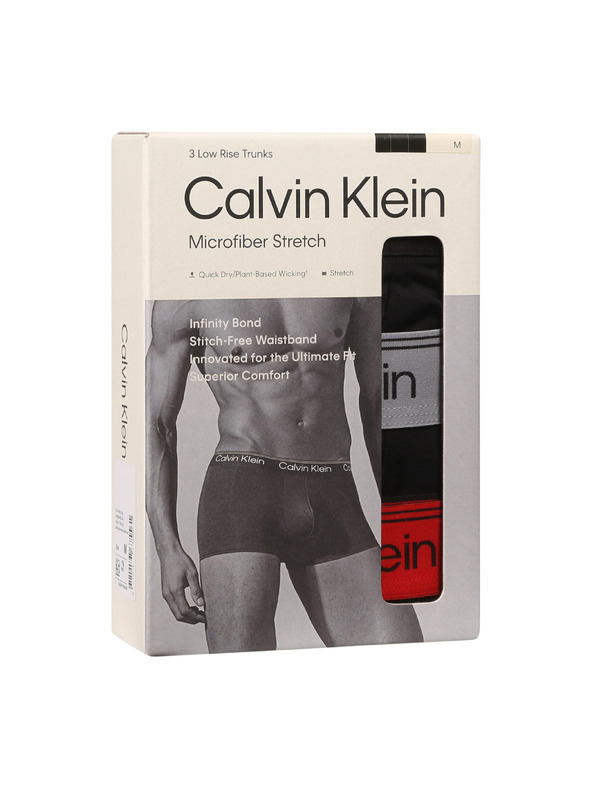 Calvin Klein Komplet od tri - muške bokserice Calvin Klein crne