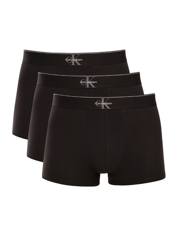 Calvin Klein Komplet od tri - muške bokserice Calvin Klein crne