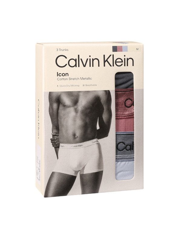 Calvin Klein Komplet od tri - muške bokserice Calvin Klein višebojne