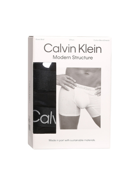 Calvin Klein Komplet od tri - muške bokserice Calvin Klein crne