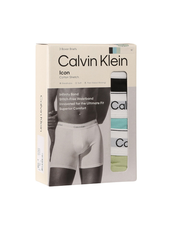 Calvin Klein Komplet od tri - muške bokserice Calvin Klein crne