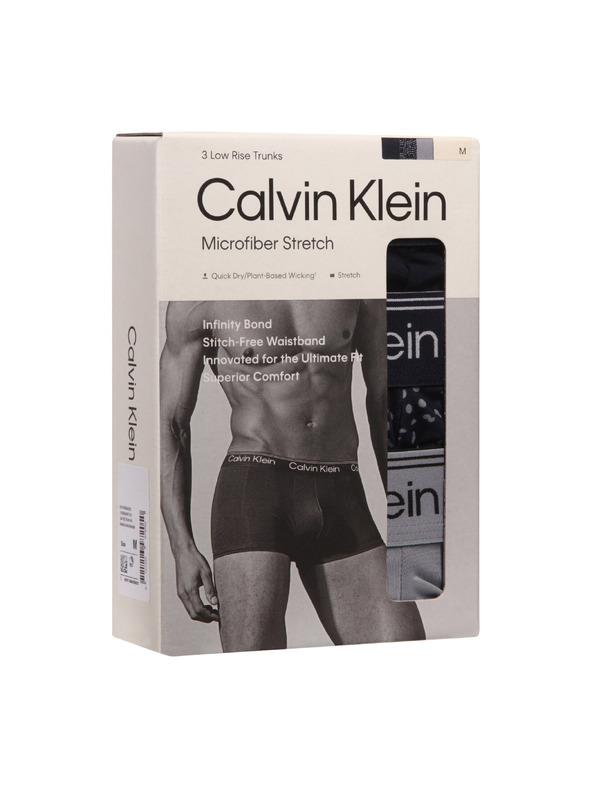 Calvin Klein Komplet od tri - muške bokserice Calvin Klein višebojne