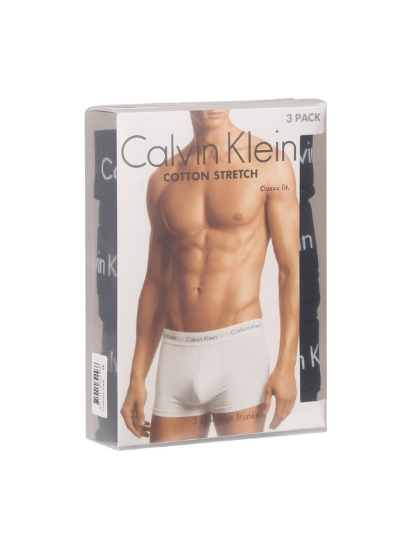 Calvin Klein Komplet od tri - muške bokserice Calvin Klein crne