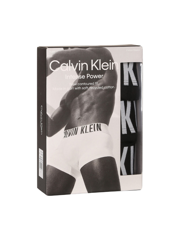 Calvin Klein Komplet od tri - muške bokserice Calvin Klein crne
