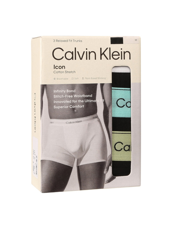 Calvin Klein Komplet od tri - muške bokserice Calvin Klein crne