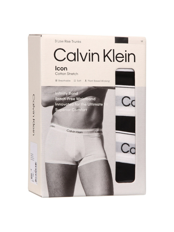 Calvin Klein Komplet od tri - muške bokserice Calvin Klein crne