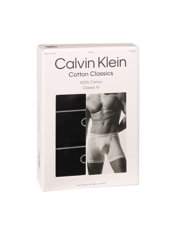Calvin Klein Komplet od tri - muške bokserice Calvin Klein crne
