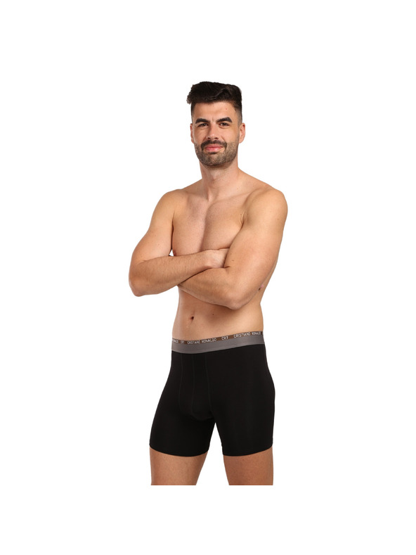 CR7 Paket od tri - muške bambusne bokserice CR7 crne