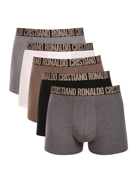 CR7 Paket od pet - muške bokserice CR7 travelbag višebojna
